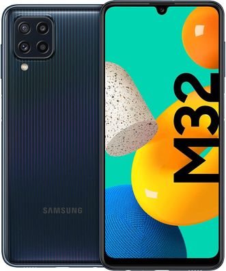 Samsung Galaxy M32 128GB Android Smartphone Schwarz