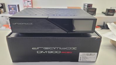 Dreambox DM900 RC20 UHD 4K 1x DVB-S2 FBC Twin Tuner + 1 TB