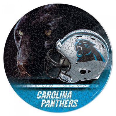 NFL Carolina Panthers rund Puzzle Football 500 Teile pcs 51cm