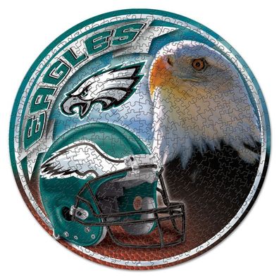 NFL Philadelphia Eagles rund Puzzle Football 500 Teile pcs 51cm