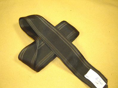 Ripsband Herrenhut Hutband seidig hochwertig dunkeloliv m Muster 3,8cm breit RB90