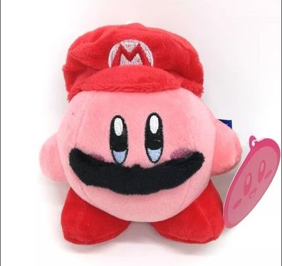 Kirby Super Mario Cosplay Plüsch Figur Stofftier Kuscheltier 15 cm