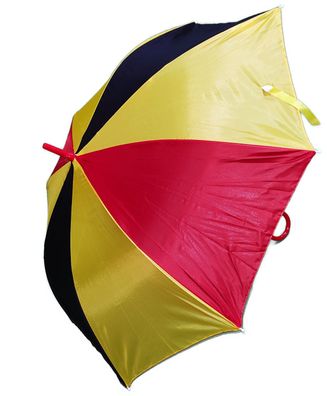 Regenschirm Deutschland Herren Damen Regenschutz Schirm Schwarz-Rot-Gelb