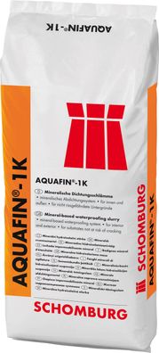 Schomburg Aquafin-1k Dichtschlämme 5 kg Abdichtung von Behälterkonstruktionen