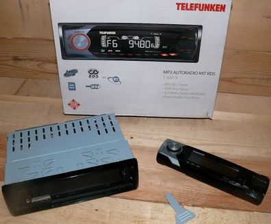 Telefunken T360X RDS CAR AUTO RADIO Digital MP3 USB SD AUX 4x 40W ID-Tag Tx130mm