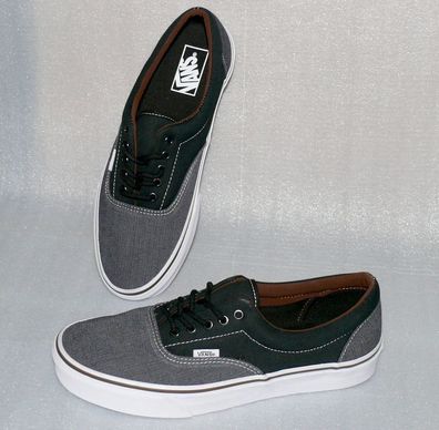 Vans ERA Canvas Herren Schuhe Freizeit Sneaker Gr 42 US9 LC156 T&H Black Grau