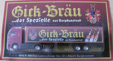 Gick Bräu Nr.02 - ... das Spezielle aus Burgkunstadt - MB Actros - Sattelzug