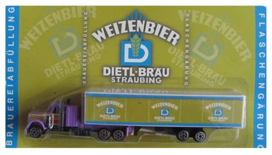 Historische Braustätten Nr.3-018 - Weizenbier, Dietl Bräu Straubing - Kenworth W900