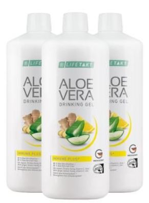 Aloe Vera Drinking Gel Immune Plus 3er Set 3000 ml