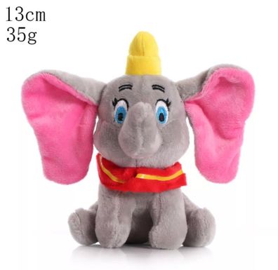 Disney Dumbo Elefant grau Plüsch Figur Stofftier Kuscheltier 13 cm