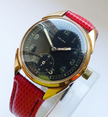 Schöne Helma Military AS 1130 ( Wehrmachtswerk ) Herren Vintage Armbanduhr
