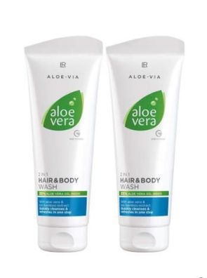 Aloe Vera 2 in 1 Haar- & Körpershampoo 2er Set 500 ml