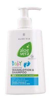 Aloe Vera Baby Sensitive Waschlotion & Shampoo 250 ml