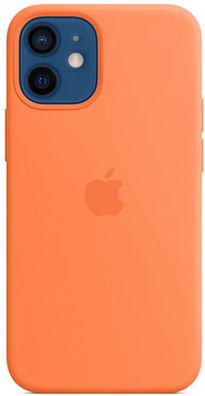 Apple Silikon Case mit MagSafe (für iPhone 12 Mini) - Kumquat - 5.4 Zoll