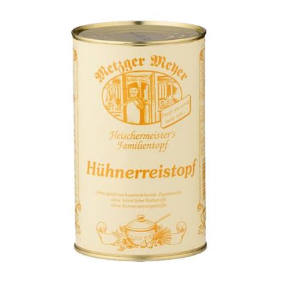 Hühnerreistopf 12 x 1200ml Metzger Meyer Lausitzer Suppen Eintöpfe
