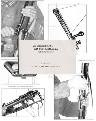 Nachdruck Handbuch Karabiner 98k von 1936