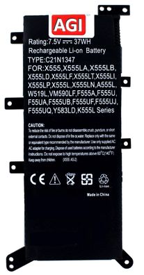 Akku kompatibel mit Asus VivoBook X555LA-XX092H