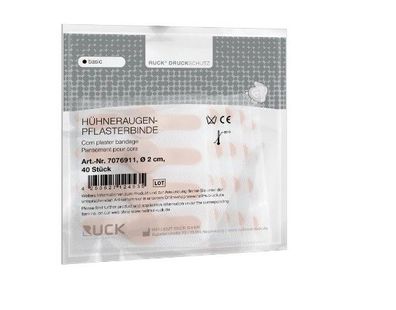 RUCK® Druckschutz - Hühneraugenpflasterbinde - 40 Stück