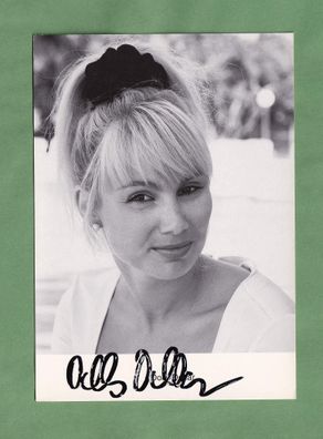 Christine Zierl (Dolly Dollar) - persönlich signierte Rüdelkarte