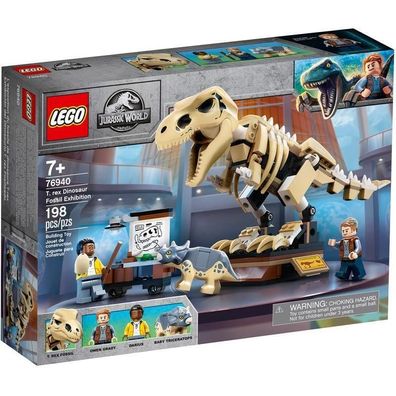 Lego 71748 Jurassic World T. Rex-Skelett in der Fossilienausstellung