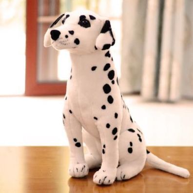 Dalmatiner Hund Kuscheltier - 28 cm Plüschtier plüsch Süßes Stofftier