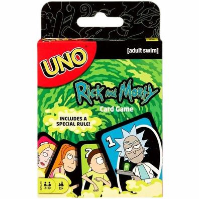 Rick and Morty UNO Kartenspiel / Karten / Cards
