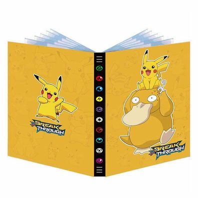 Pokemon Ordner Enton mit Pikachu Sammelalbum 432 Karten Portfolio