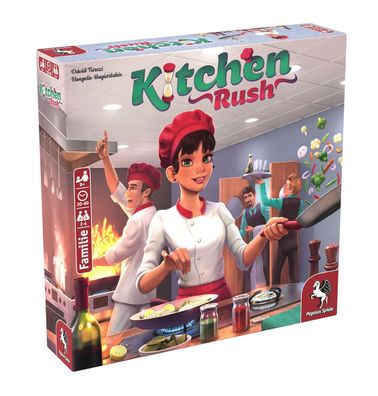 Kitchen Rush * Empfohlen Spiel des Jahres 2020* Pegasus