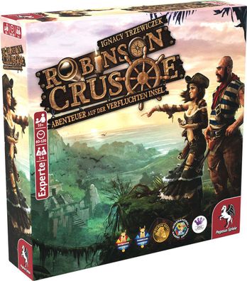Robinson Crusoe - Abenteuer auf der Verfluchten Insel Gesellschaftsspiel Pegasus