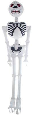 aufblasbares Skelett 1,80 m Skeleton Halloween Fasching Dekoartikel Horror