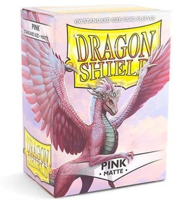 Dragon Shield Kartenhüllen 63 x 88mm Matte Sleeves Pink (100)