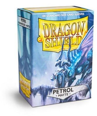 Dragon Shield Kartenhüllen 63 x 88mm Matte Sleeves Petrol (100)