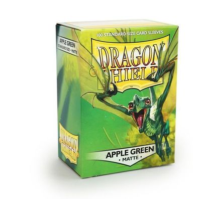 Dragon Shield Kartenhüllen 63 x 88mm Matte Sleeves Applegreen (100)