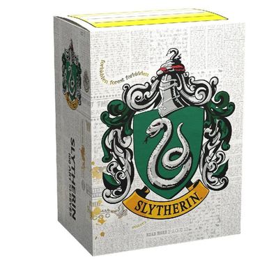 Dragon Shield Kartenhüllen 63 x 88mm Matte Art Sleeves WizardingWorld Slytherin
