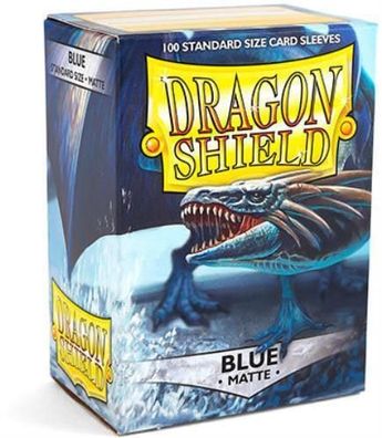 Dragon Shield Kartenhüllen 63 x 88mm Matte Sleeves Blue (100)