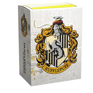 Dragon Shield Kartenhüllen 63 x 88mm Matte Art – WizardingWorld – Hufflepuff (10