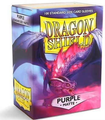 Dragon Shield Kartenhüllen 63 x 88mm Matte Sleeves Purple (100)
