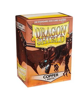 Dragon Shield Kartenhüllen 63 x 88mm Matte Sleeves Copper (100)