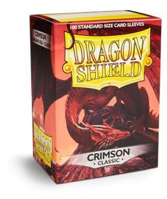 Dragon Shield Kartenhüllen 63 x 88mm Sleeves Crimson (100)