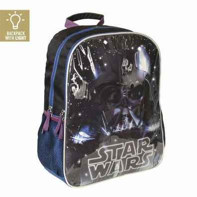 Star Wars Rucksack mit Licht Tasche Schule Umhängetasche