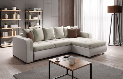 FURNIX Polstercouch Sofa mit Schlaffunktion Fiorenzo MINI L MA120-OR24-OR29