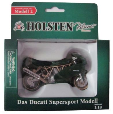 Holsten Brauerei Nr.30 - Ducati Supersport - Maßstab 1-18 - von Maisto - Motorrad