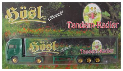 Hösl Brauerei Nr.28 - Tandem Radler - MAN - Sattelzug