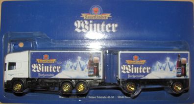 Iserlohner Brauerei Nr.10 - Sauerländer Winter - Scania - Hängerzug