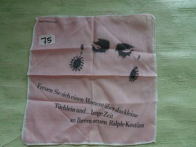 altes Stofftaschentuch Ralph Lauren - Kostüm 8 München 23 freuen Sie sich über