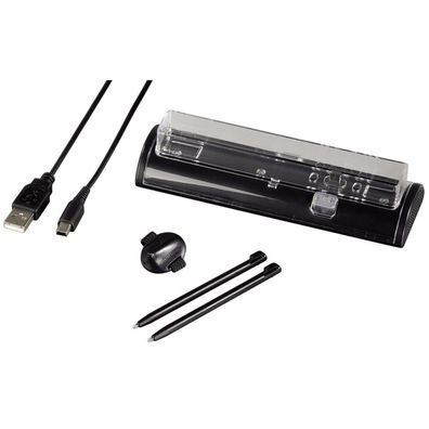 Hama Set USB LadeStation Ladegerät Ladekabel Stifte für Nintendo DSi Konsole