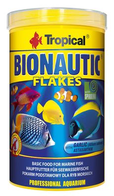 Tropical Bionautic Flakes 250ml - Flockenfutter für Zierfische im Meerwasser