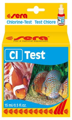Sera Cl Test - Chlorine-Test 15ml / 0.5 fl. oz. Wassertest Aquarium