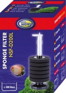 Aqua Nova Stand Bio-Schwammfilter bis 200L HMF Filter Hamburger Mattenfilter