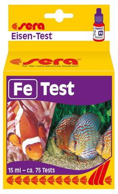 Sera Fe Eisen-Test 15ml - ca. 75 Tests Wassertest Aquarium